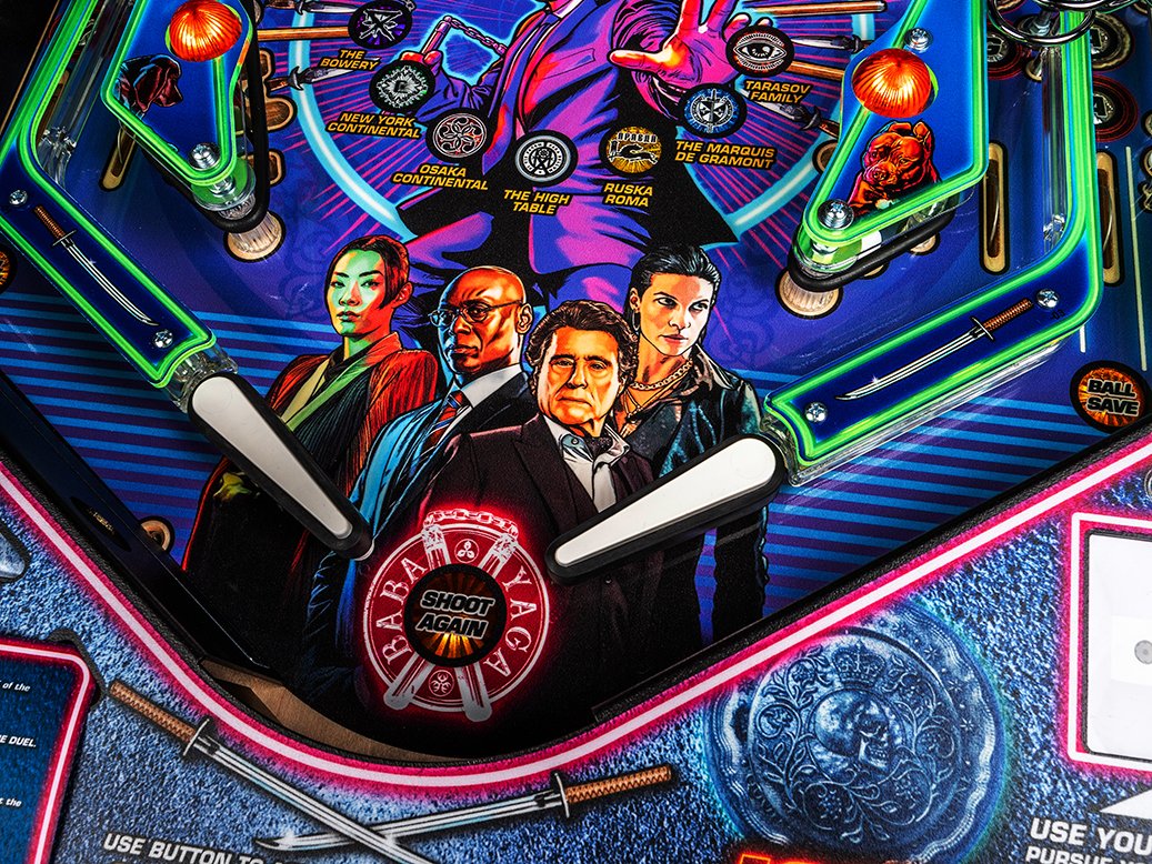 John Wick Premium Pinball Machine for sale in Australia by Stern Pinball