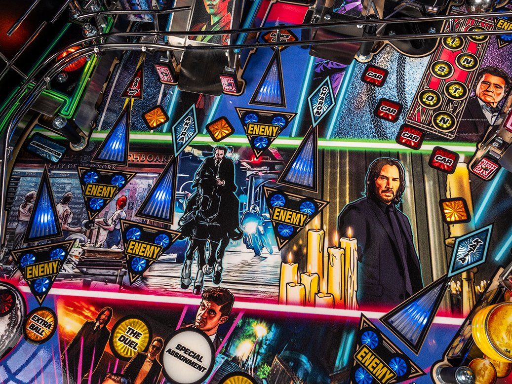 John Wick Premium Pinball Machine for sale in Australia by Stern Pinball