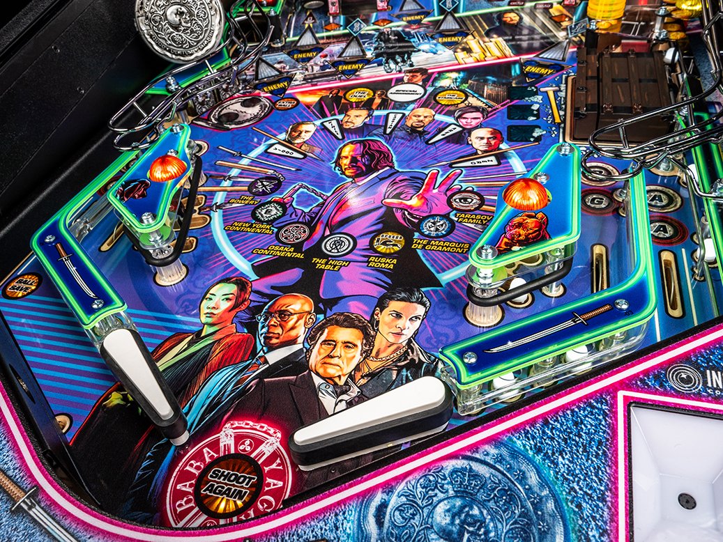 John Wick Premium Pinball Machine for sale in Australia by Stern Pinball