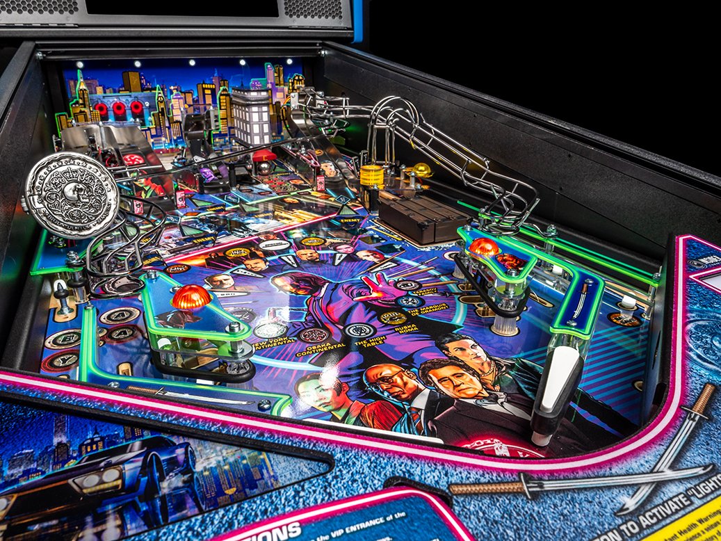 John Wick Premium Pinball Machine for sale in Australia by Stern Pinball