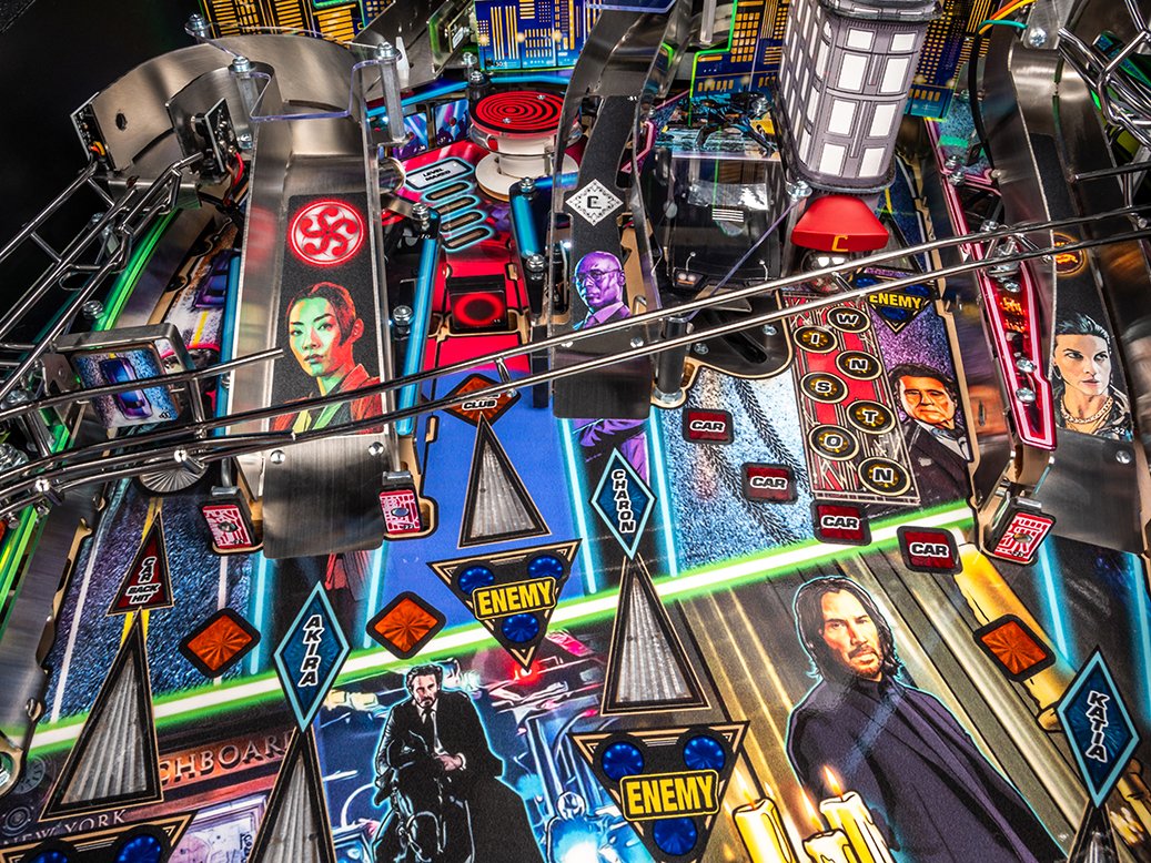 John Wick Premium Pinball Machine for sale in Australia by Stern Pinball