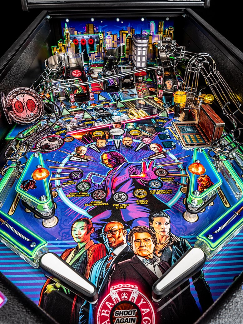 John Wick Pro Pinball Machine for sale in Australia by Stern Pinball