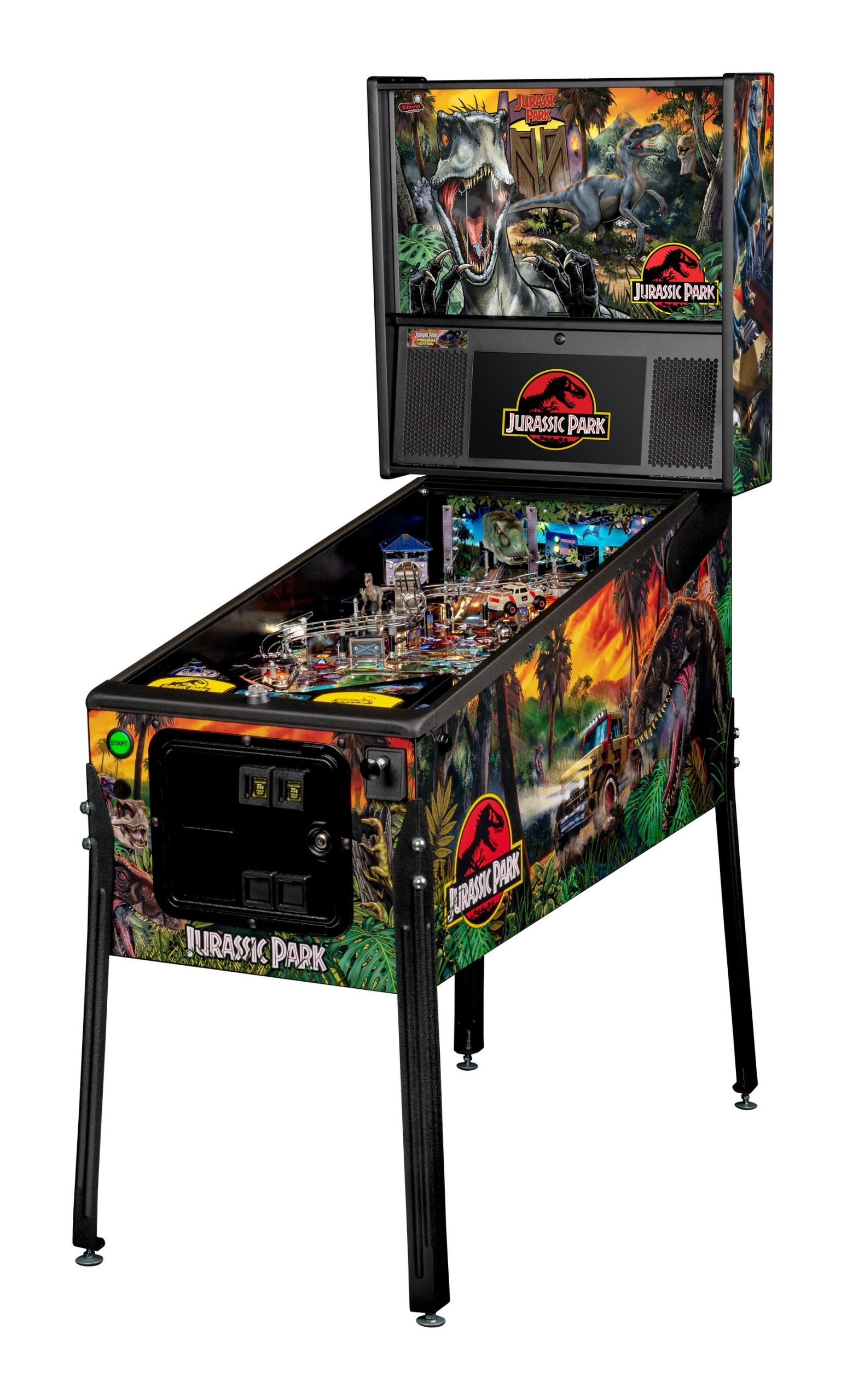 Jurassic Park Premium Pinball Machine by Stern Pinball for sale in Australia