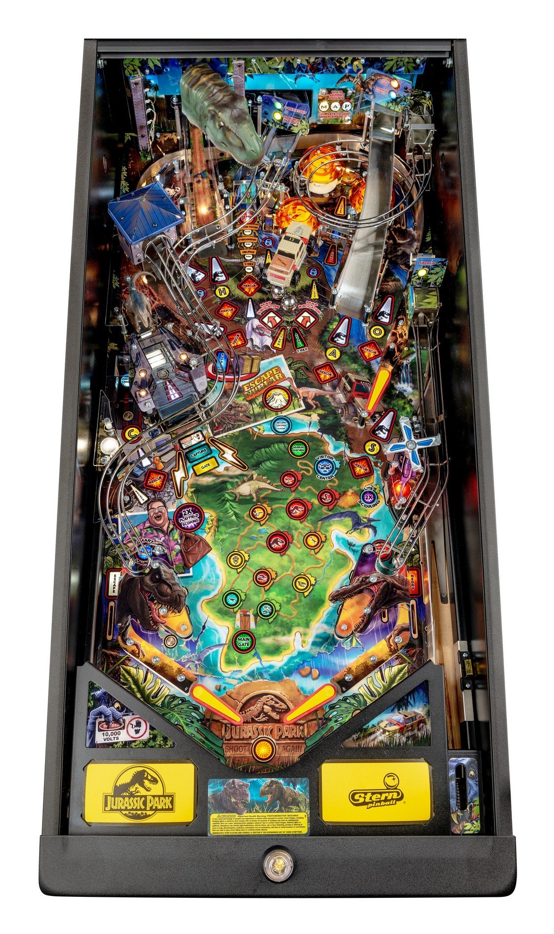 Jurassic Park Premium Pinball Machine by Stern Pinball for sale in Australia