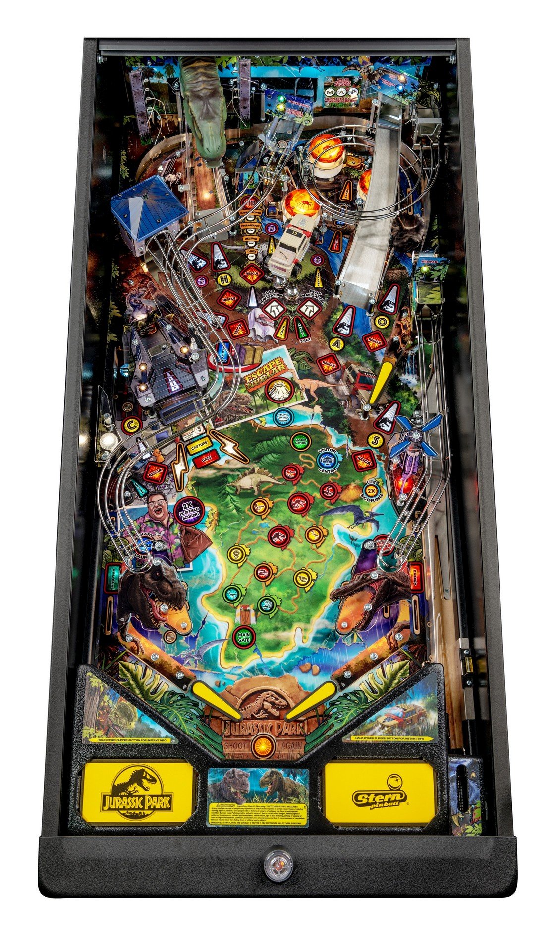 Jurassic Park Pro Pinball Machine by Stern Pinball for sale in Australia