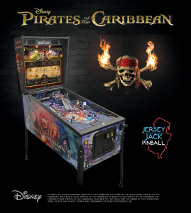 Pirates of the Caribbean Standard Edition Pinball Machine for sale in Australia by Jersey Jack Pinball
