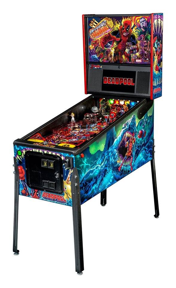 Deadpool Premium Pinball Machine by Stern Pinball for sale in Australia