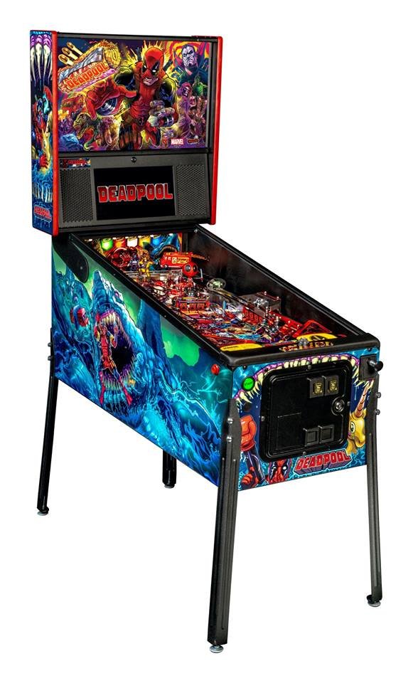 Deadpool Premium Pinball Machine by Stern Pinball for sale in Australia