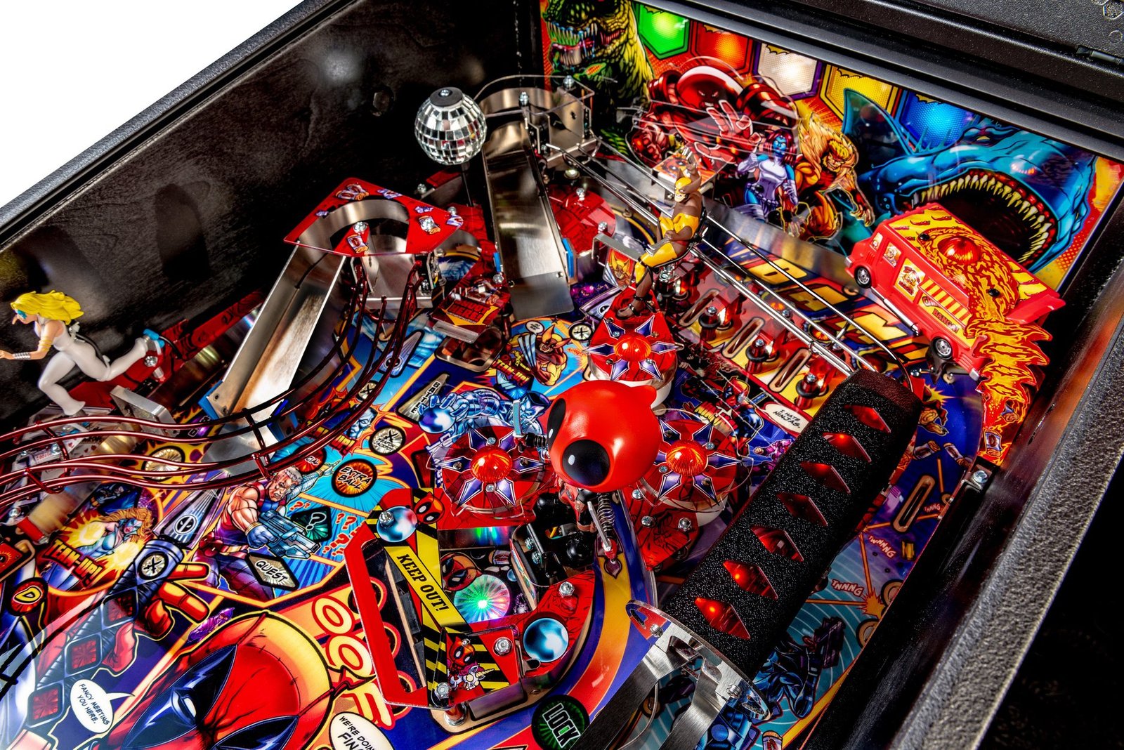 Deadpool Premium Pinball Machine by Stern Pinball for sale in Australia