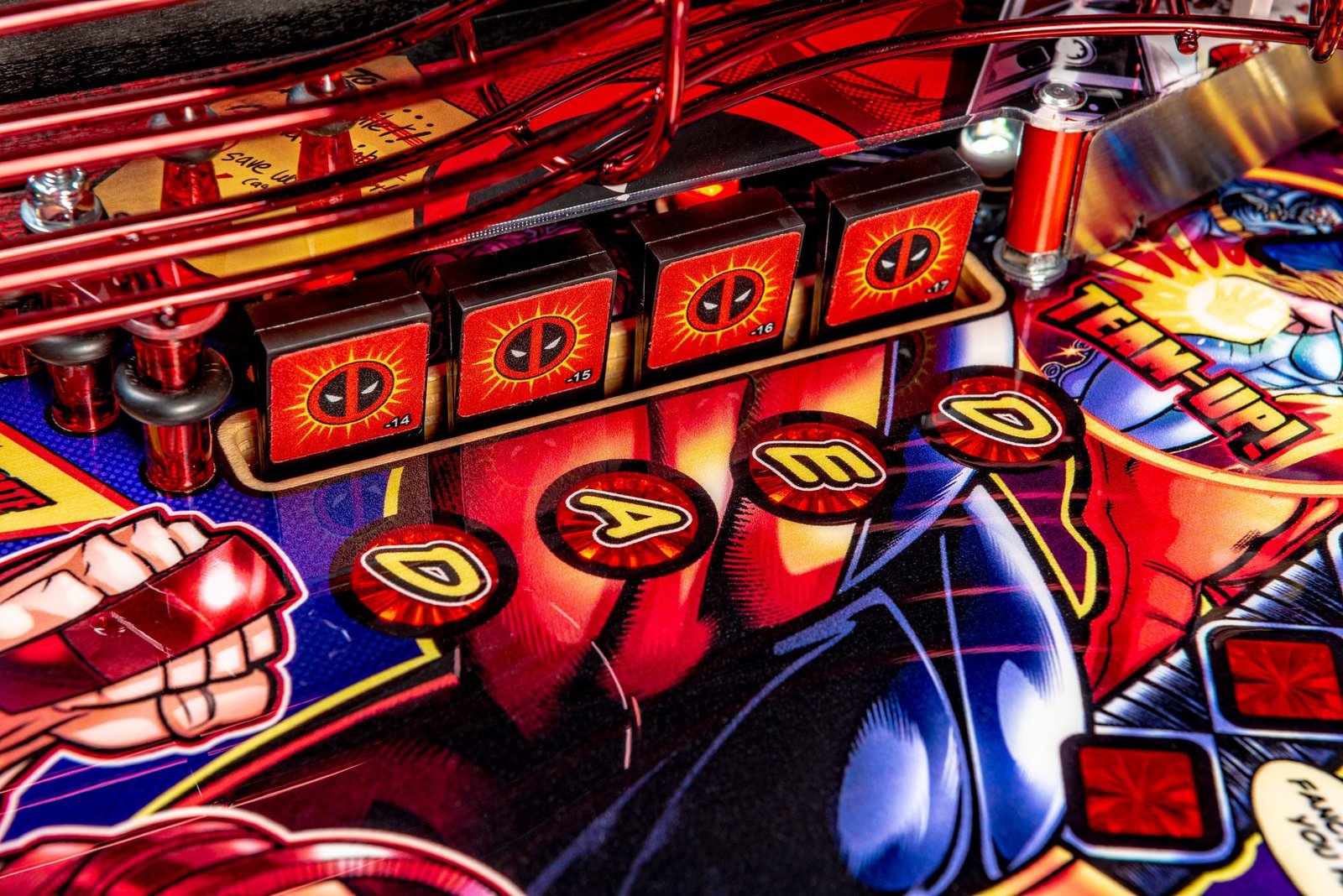 Deadpool Premium Pinball Machine by Stern Pinball for sale in Australia