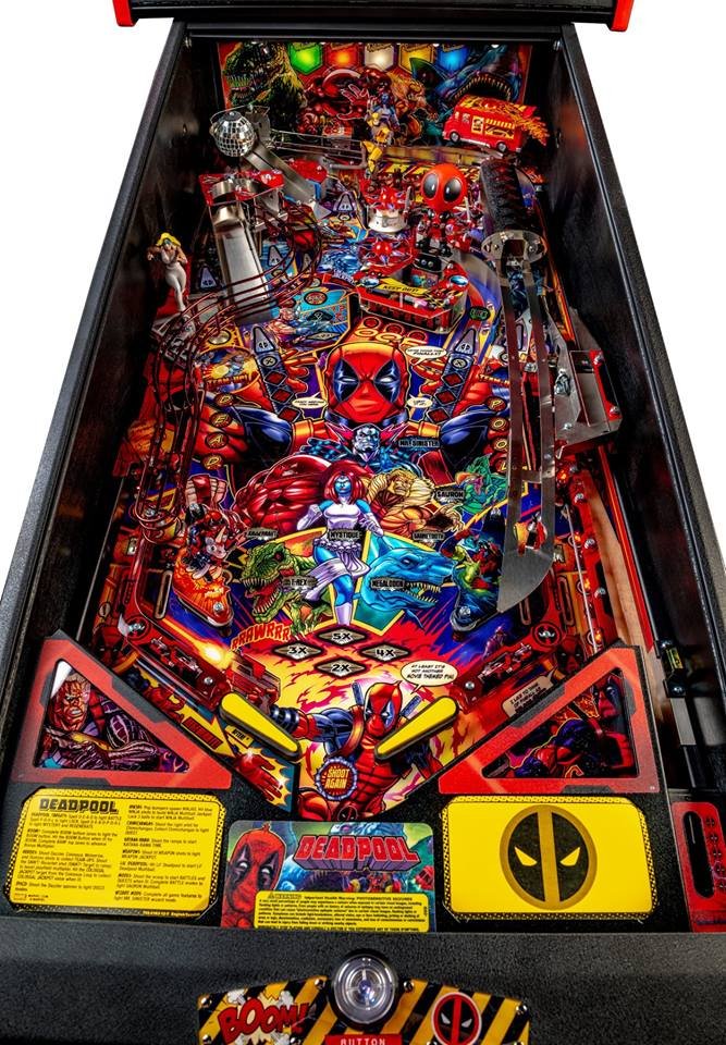 Deadpool Premium Pinball Machine by Stern Pinball for sale in Australia