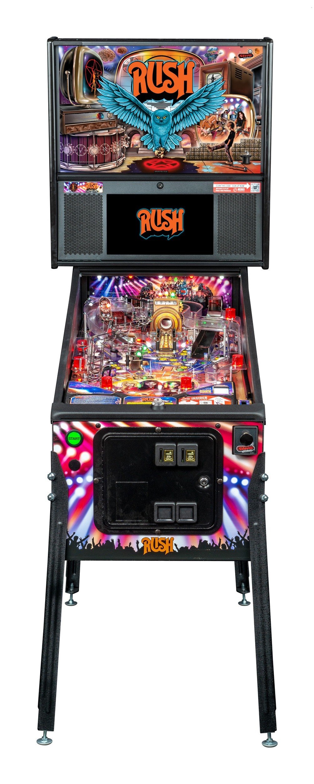Rush Pro Pinball Machine by Stern Pinball for sale in Australia