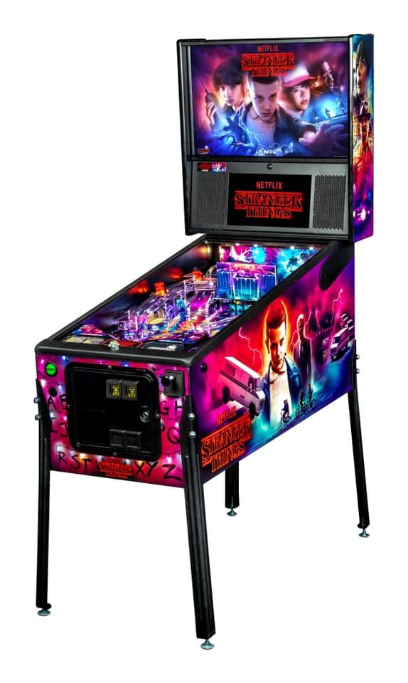 Stranger Things Pro Pinball Machine by Stern Pinball for sale in Australia