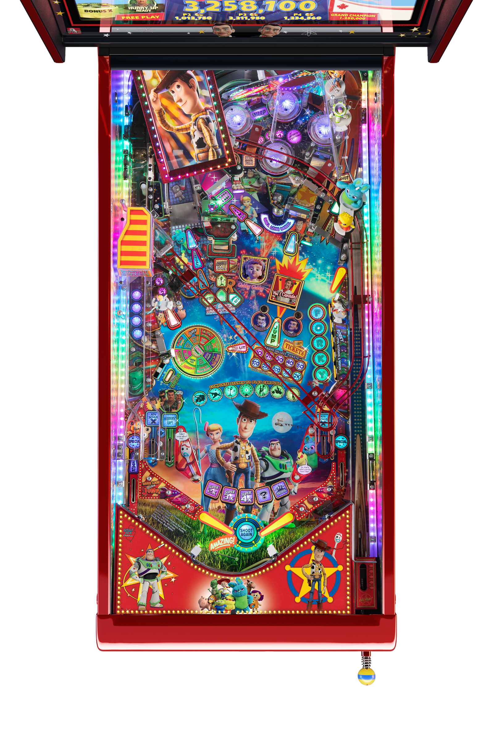 Toy Story Collector's Edition Pinball Machine for sale in Australia by Jersey Jack Pinball