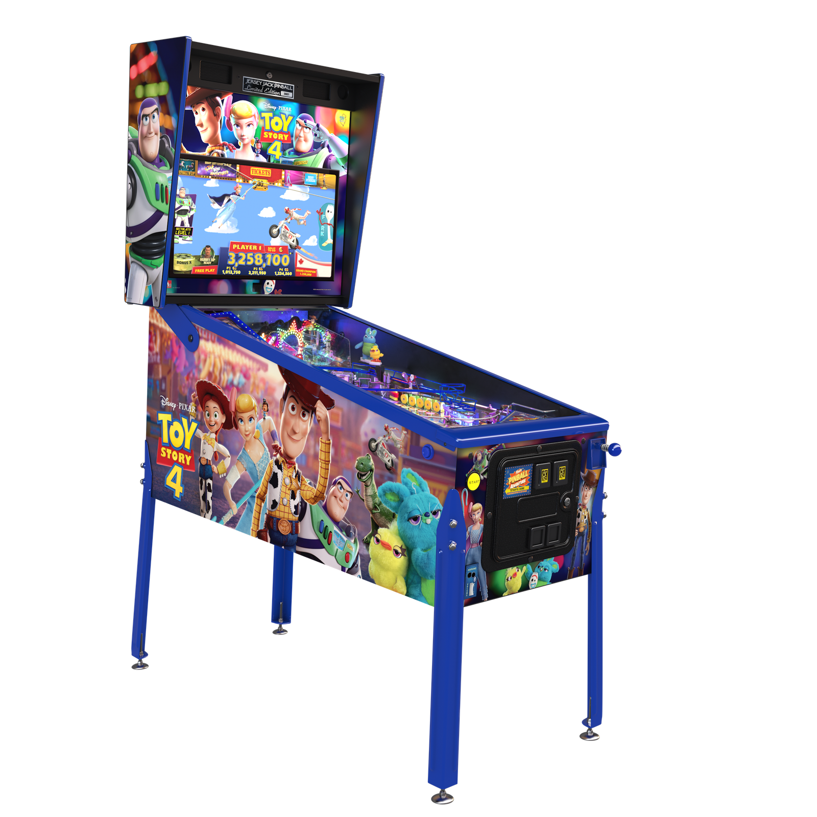 Toy Story Limited Edition Pinball Machine for sale online Australia by Jersey Jack Pinball