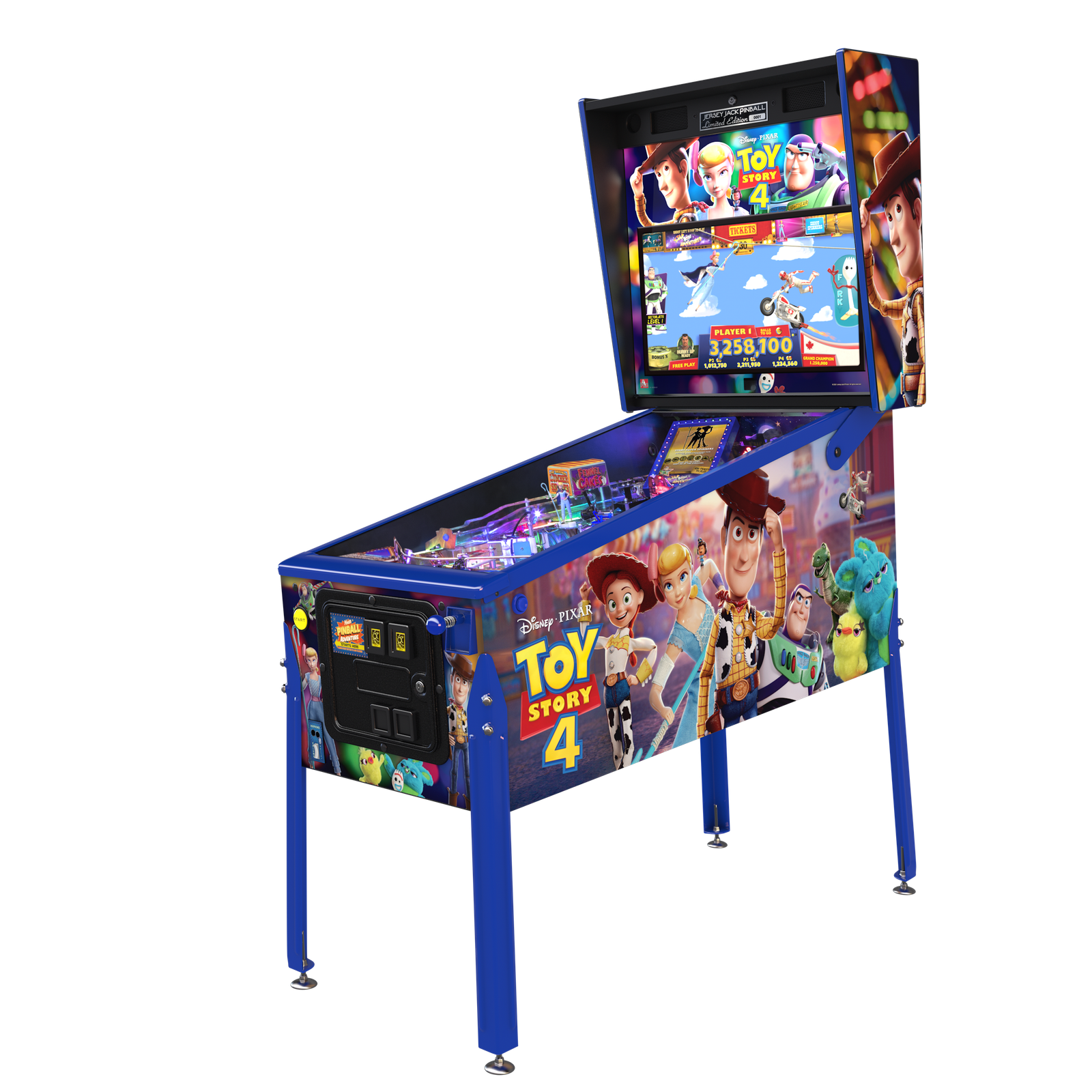 Toy Story Limited Edition Pinball Machine for sale online Australia by Jersey Jack Pinball