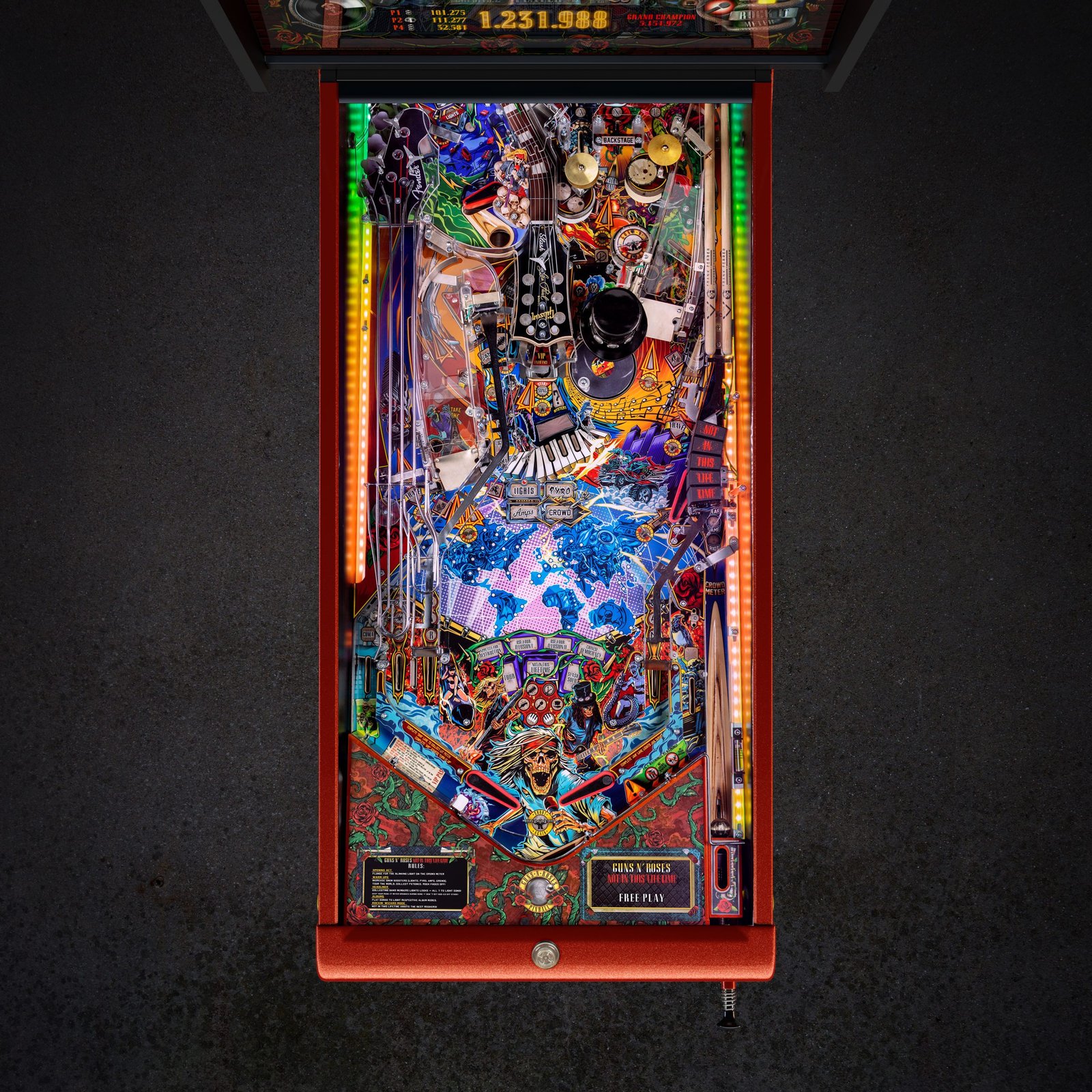 Guns N' Roses Limited Edition Pinball Machine for sale in Australia by Jersey Jack Pinball