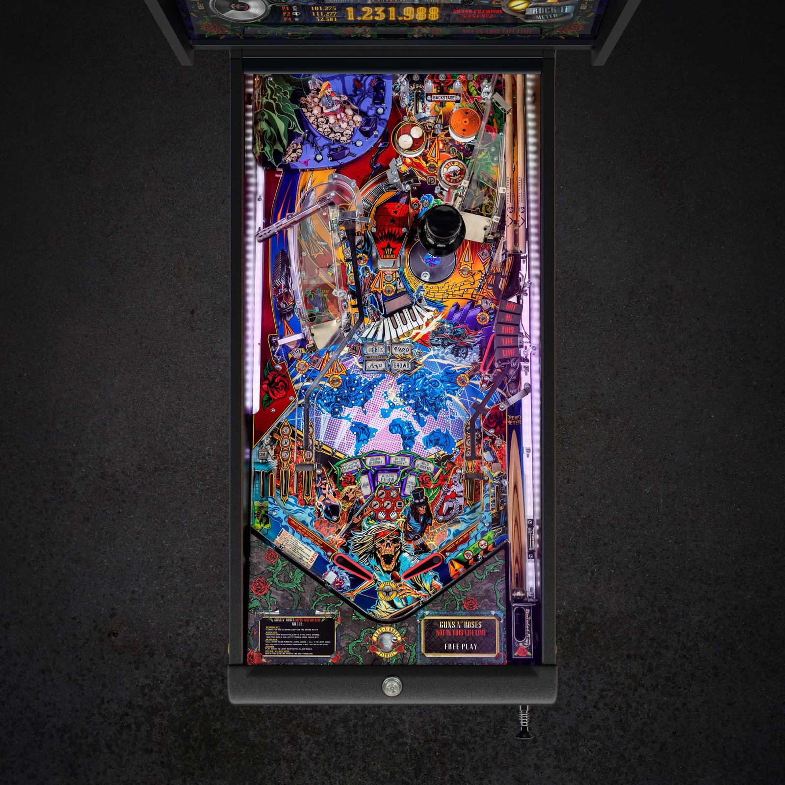 Guns N' Roses Standard Edition Pinball Machine for sale in Australia by Jersey Jack Pinball