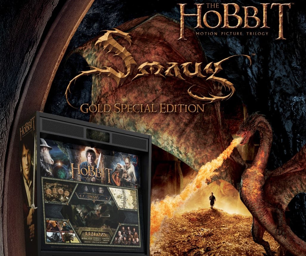 Buy The Hobbit – Smaug Gold Edition Pinball Machine Online Australia