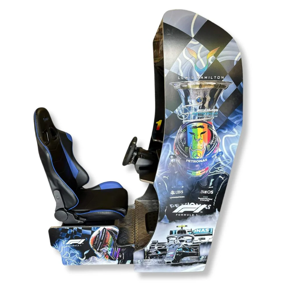 Lewis Hamilton Racing Simulator Arcade Machine for sale in Australia