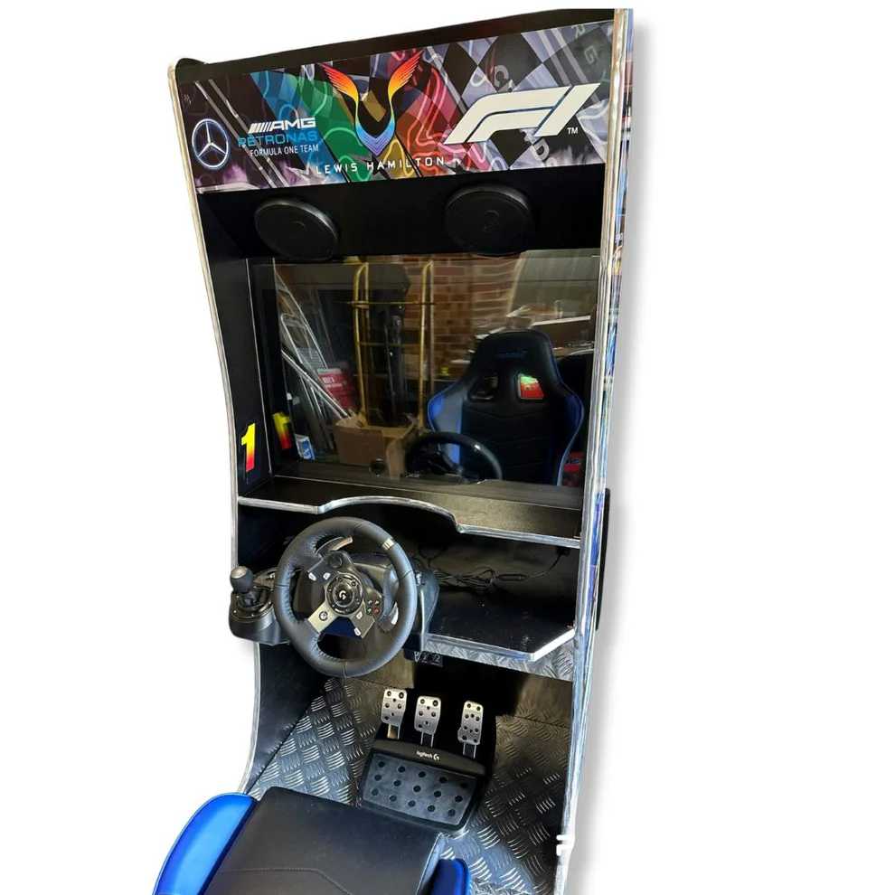 Lewis Hamilton Racing Simulator Arcade Machine for sale in Australia