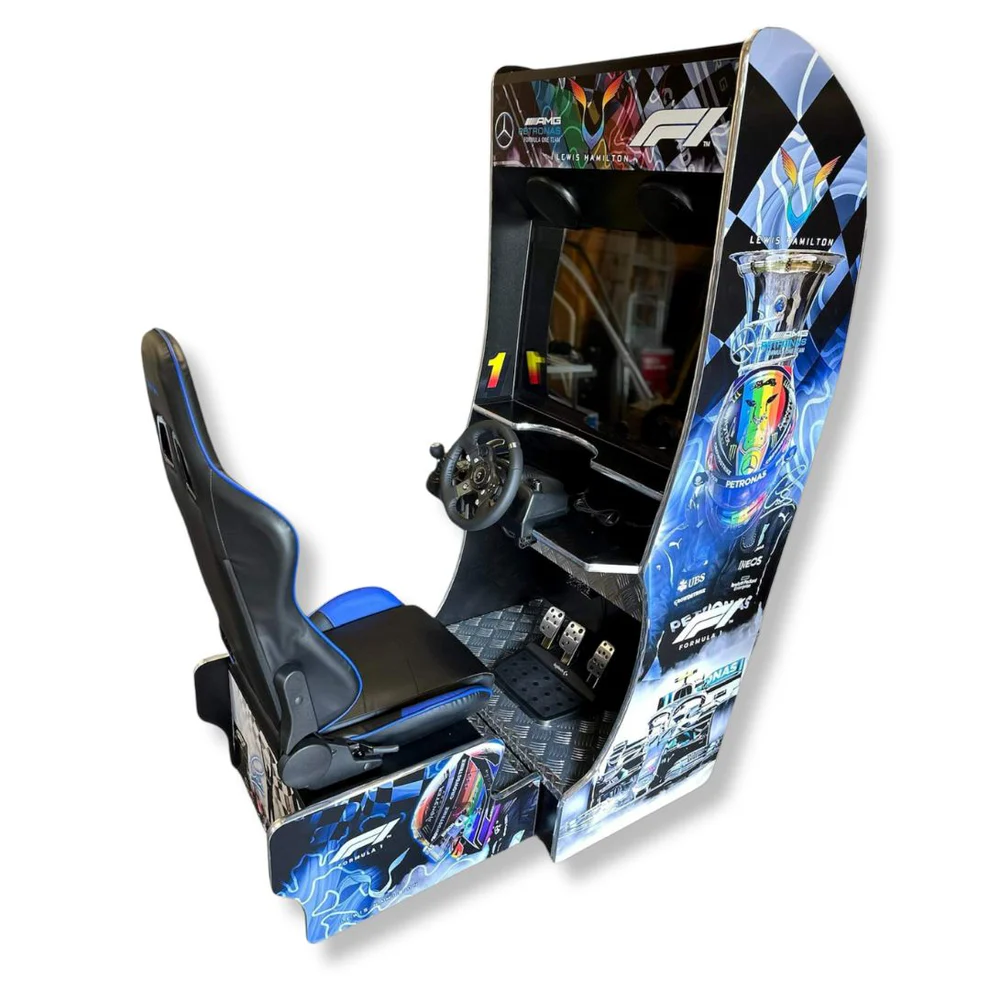 Lewis Hamilton Racing Simulator Arcade Machine for sale in Australia