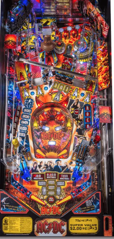 AC/DC Premium Pinball Machine by Stern Pinball for sale in Australia