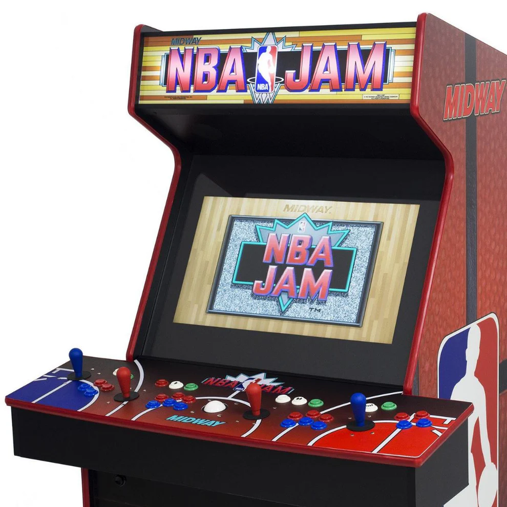 NBA Jam Deluxe Upright 4 Player Arcade Machine for sale in Australia