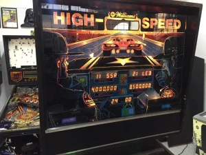 High Speed Pinball Machine by Williams for sale in Australia