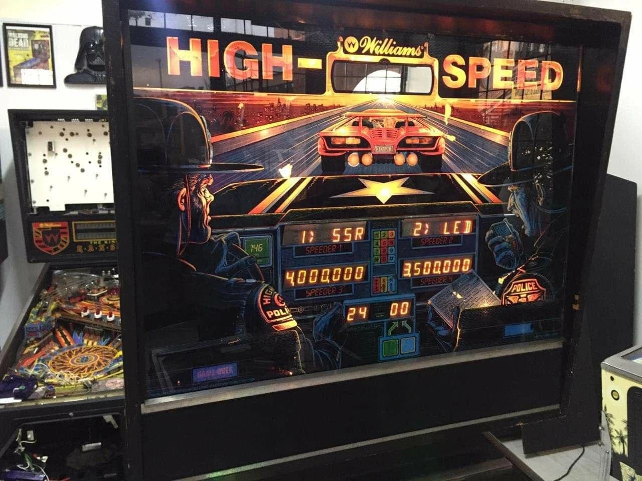 High Speed Pinball Machine by Williams for sale in Australia