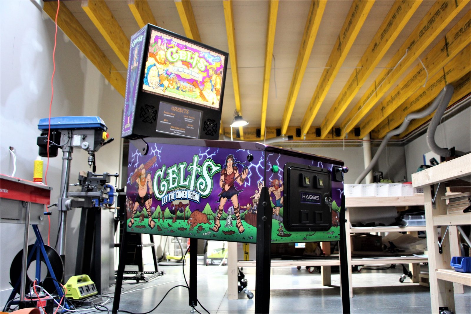 Celts (Highland Edition) Pinball Machine by Haggis Pinball for sale in Australia