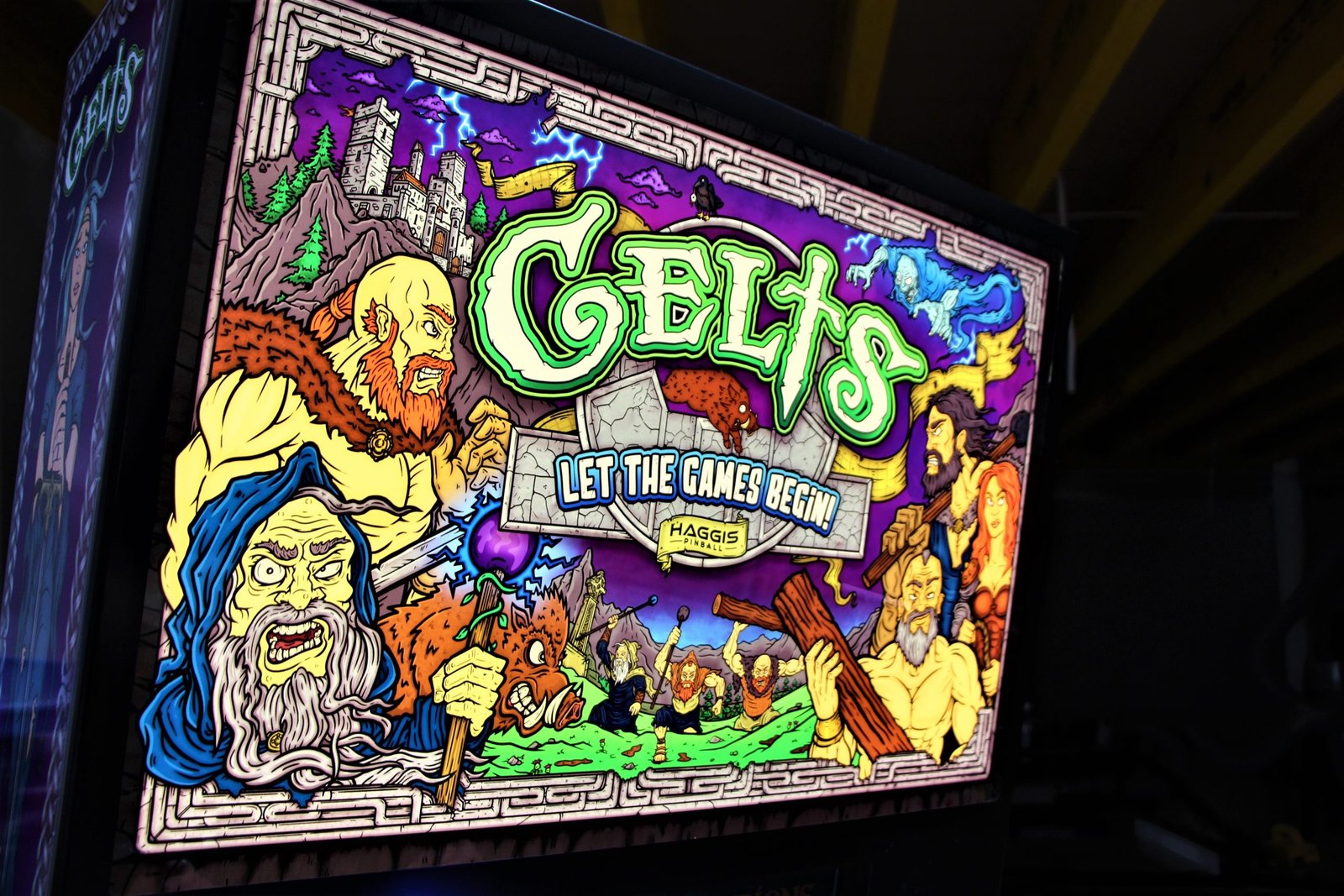 Celts (Highland Edition) Pinball Machine by Haggis Pinball for sale in Australia