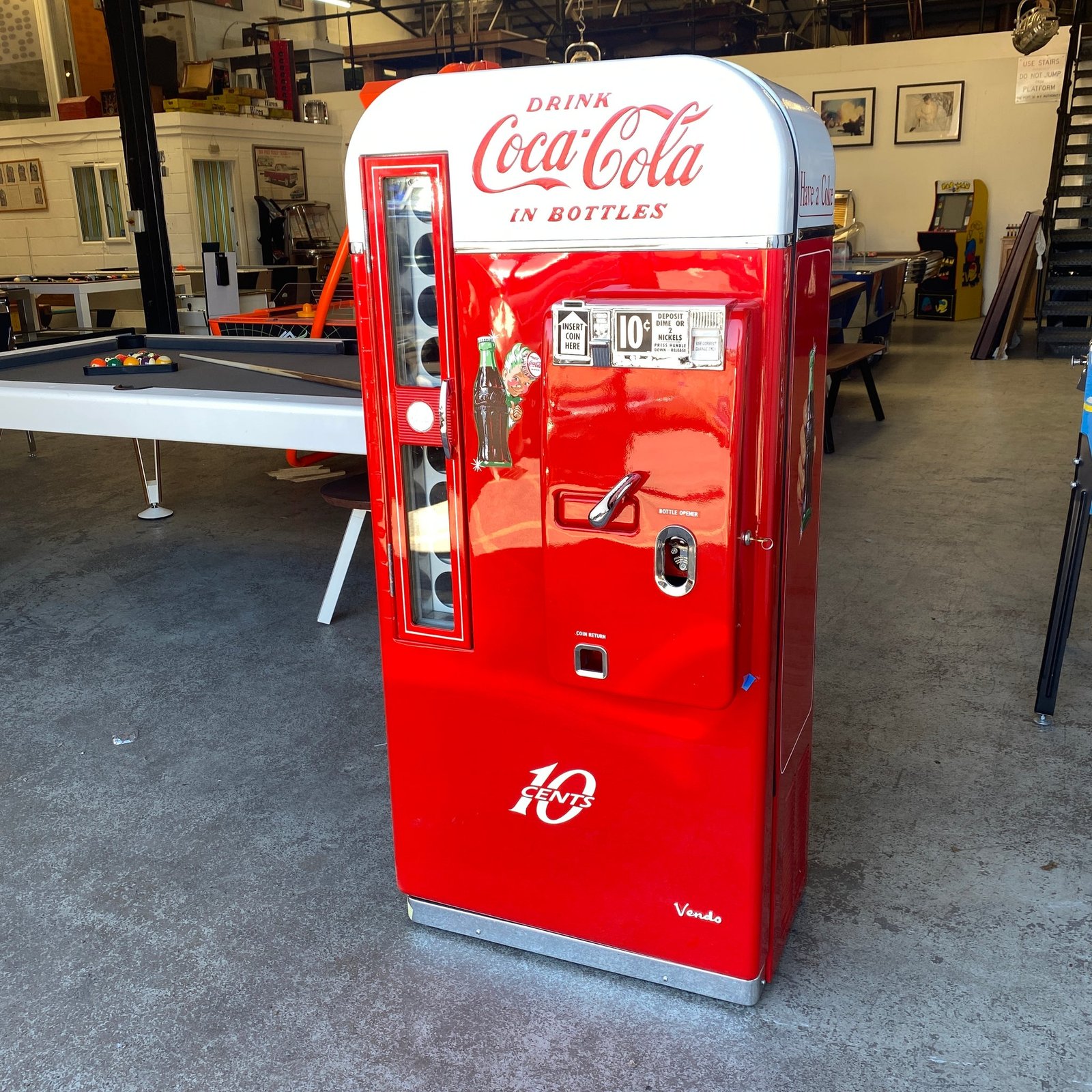 Vendo H81D Coca-Cola Machine for sale in Australia