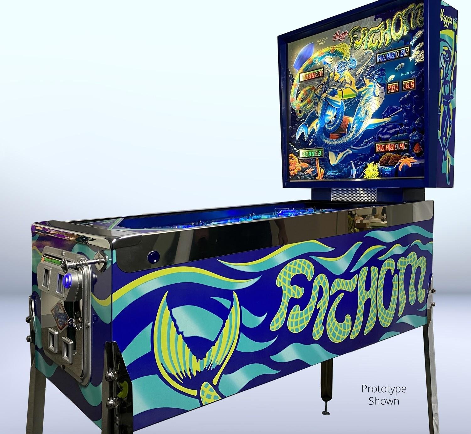 Fathom (Mermaid Edition) Pinball Machine by Haggis Pinball for sale in Australia