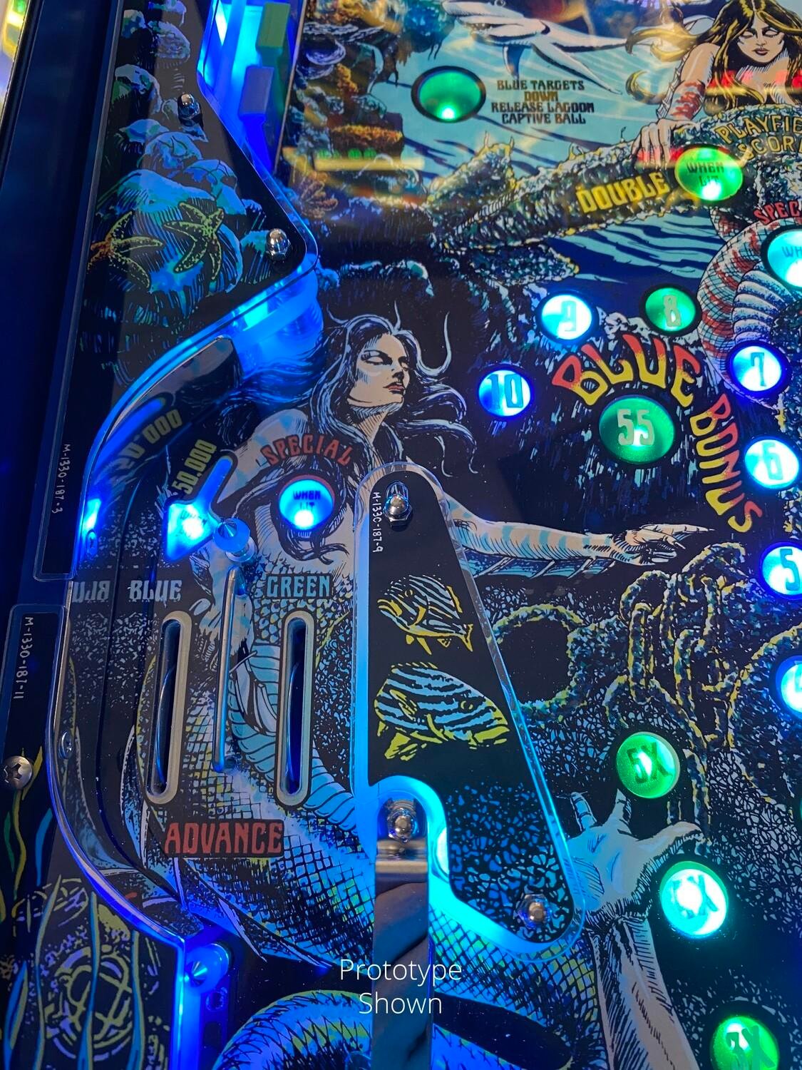 Fathom (Mermaid Edition) Pinball Machine by Haggis Pinball for sale in Australia
