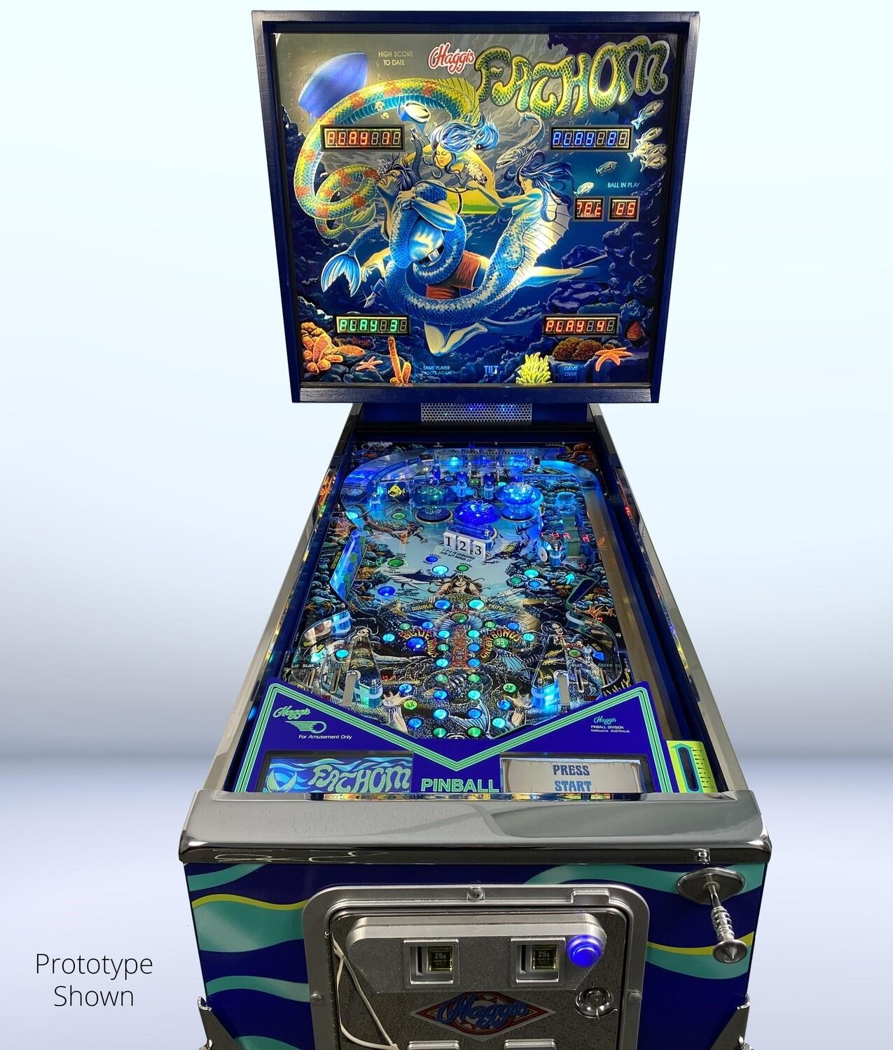 Fathom (Mermaid Edition) Pinball Machine by Haggis Pinball for sale in Australia