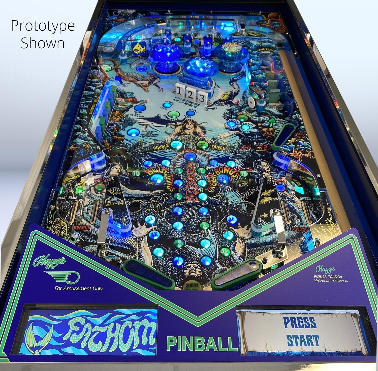 Fathom (Mermaid Edition) Pinball Machine by Haggis Pinball for sale in Australia