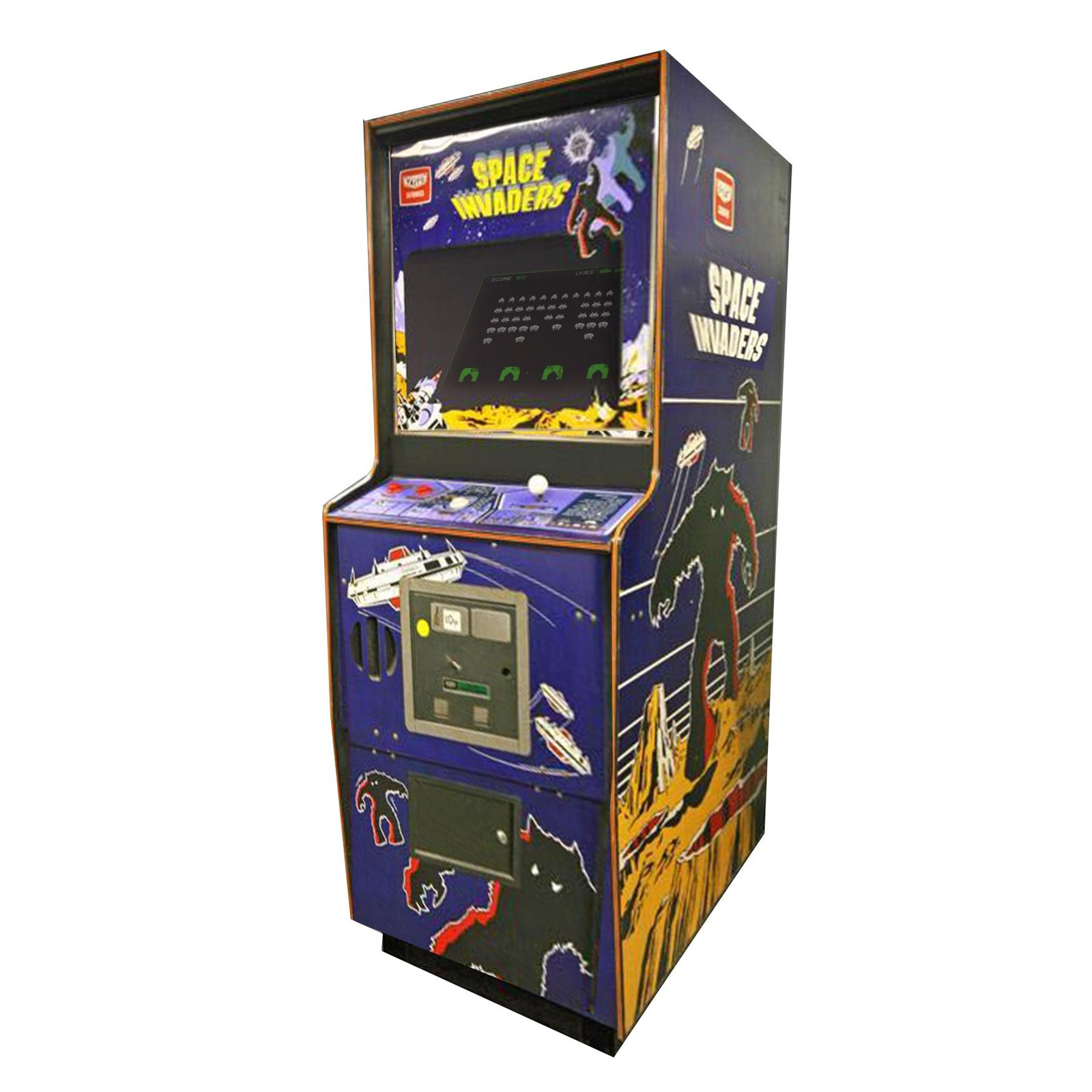 1980s Space Invaders Arcade Machine for sale in Australia